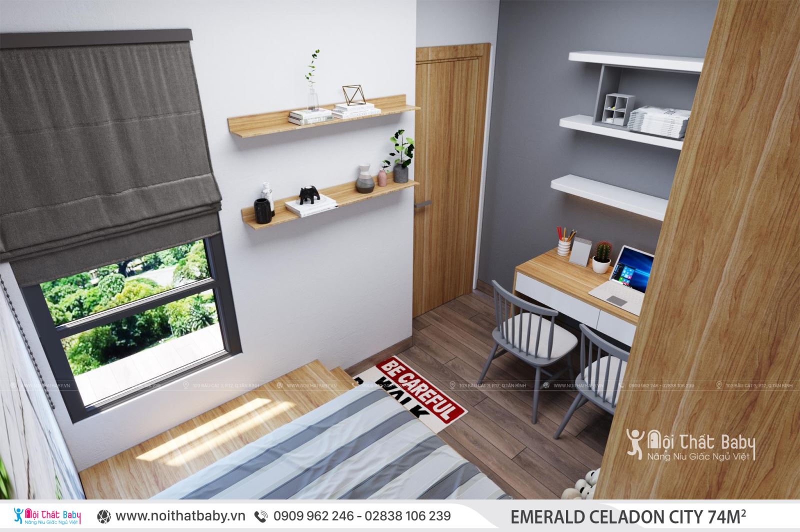 Tổng hợp các mẫu thiết kế nội thất Chung cư Emerald Celadon City